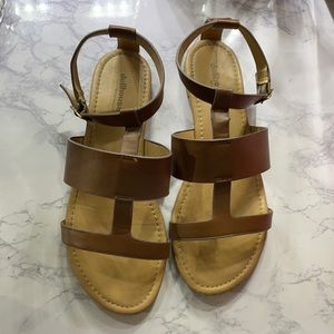 Brown sandals